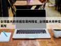 全球最大的币圈交易所排名_全球最大币种交易所