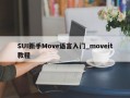 SUI新手Move语言入门_moveit教程