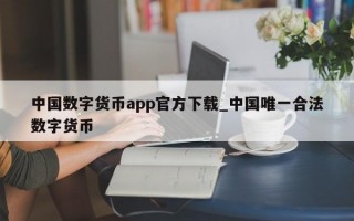 中国数字货币app官方下载_中国唯一合法数字货币