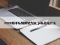 PEPE新手私钥保管方法_pi私匙是什么