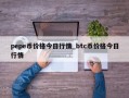 pepe币价格今日行情_btc币价格今日行情