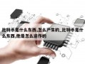 比特币是什么东西,怎么产生的_比特币是什么东西,他是怎么运作的