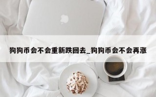 狗狗币会不会重新跌回去_狗狗币会不会再涨