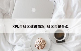 XPL币社区建设情况_社区币是什么