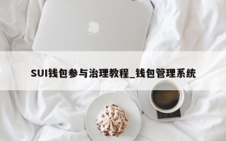 SUI钱包参与治理教程_钱包管理系统