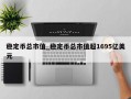 稳定币总市值_稳定币总市值超1695亿美元