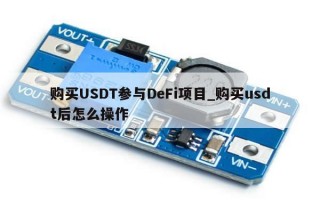 购买USDT参与DeFi项目_购买usdt后怎么操作