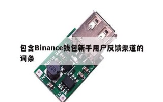 包含Binance钱包新手用户反馈渠道的词条