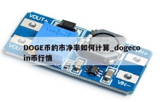 DOGE币的市净率如何计算_dogecoin币行情