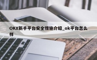 OKX新手平台安全措施介绍_ok平台怎么样