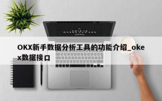 OKX新手数据分析工具的功能介绍_okex数据接口