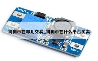 狗狗币在哪儿交易_狗狗币在什么平台买卖