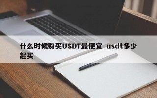什么时候购买USDT最便宜_usdt多少起买