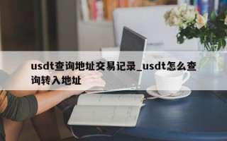 usdt查询地址交易记录_usdt怎么查询转入地址
