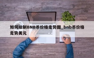 如何绘制BNB币价格走势图_bnb币价格走势美元