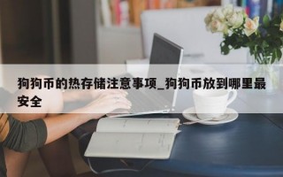 狗狗币的热存储注意事项_狗狗币放到哪里最安全