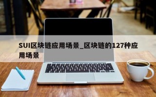 SUI区块链应用场景_区块链的127种应用场景