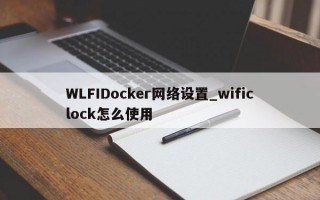 WLFIDocker网络设置_wificlock怎么使用