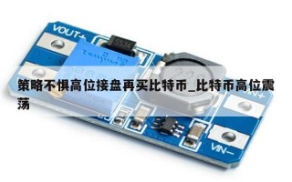 策略不惧高位接盘再买比特币_比特币高位震荡