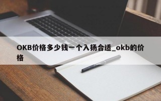 OKB价格多少钱一个入扬合适_okb的价格