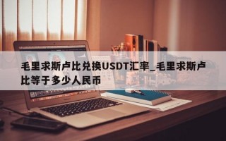 毛里求斯卢比兑换USDT汇率_毛里求斯卢比等于多少人民币