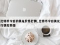 比特币今日的美元价格行情_比特币今日美元行情走势图