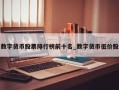 数字货币股票排行榜前十名_数字货币低价股