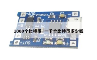 1000个比特币_一千个比特币多少钱