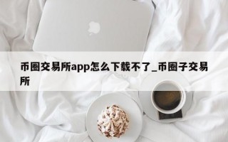 币圈交易所app怎么下载不了_币圈子交易所