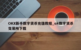 OKX新手数字货币充值教程_ok数字货币交易所下载