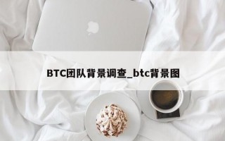 BTC团队背景调查_btc背景图