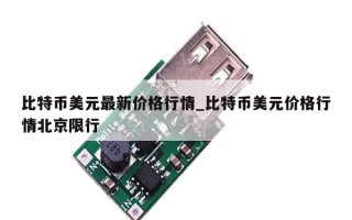 比特币美元最新价格行情_比特币美元价格行情北京限行