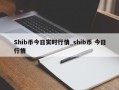 Shib币今日实时行情_shib币 今日行情