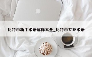比特币新手术语解释大全_比特币专业术语