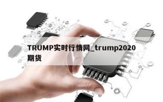 TRUMP实时行情网_trump2020期货