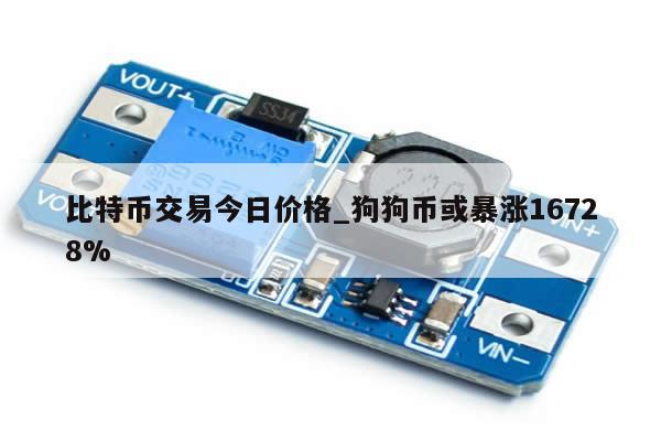 比特币交易今日价格_狗狗币或暴涨16728%-第1张图片-币选网