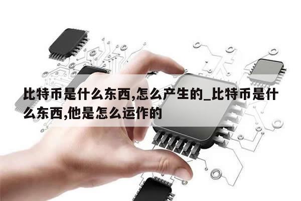 比特币是什么东西,怎么产生的_比特币是什么东西,他是怎么运作的-第1张图片-币选网