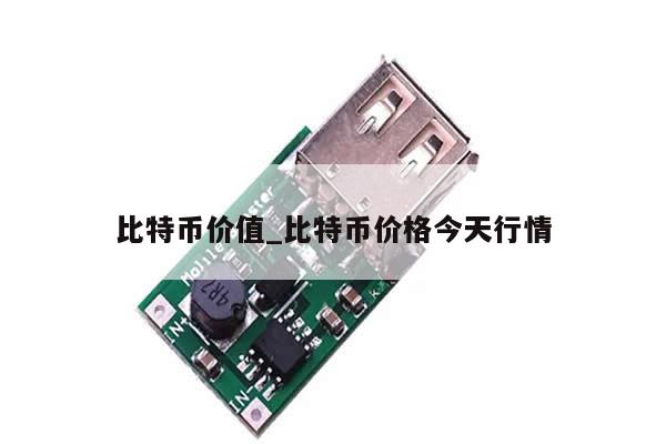 比特币价值_比特币价格今天行情-第1张图片-币选网