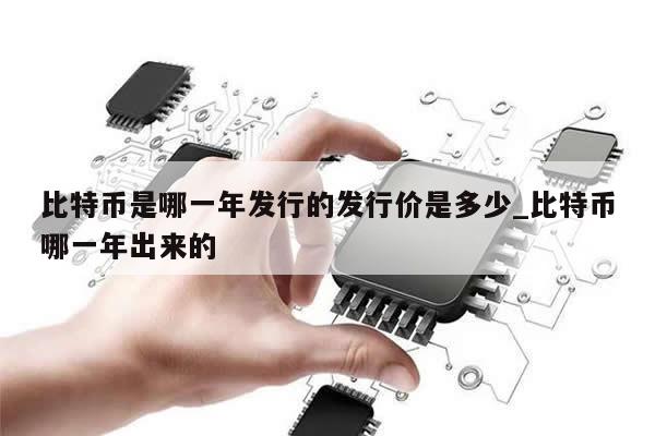 比特币是哪一年发行的发行价是多少_比特币哪一年出来的-第1张图片-币选网