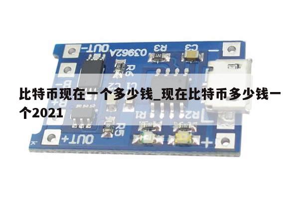 比特币现在一个多少钱_现在比特币多少钱一个2021-第1张图片-币选网