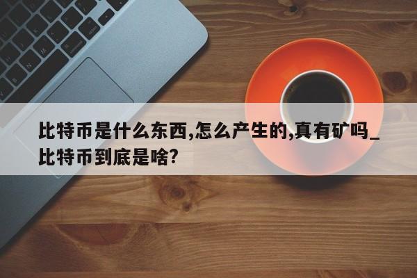 比特币是什么东西,怎么产生的,真有矿吗_比特币到底是啥?-第1张图片-币选网