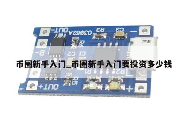 币圈新手入门_币圈新手入门要投资多少钱-第1张图片-币选网