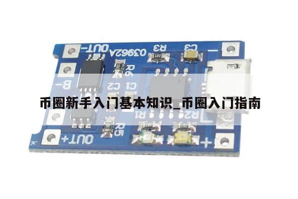 币圈新手入门基本知识_币圈入门指南-第1张图片-币选网