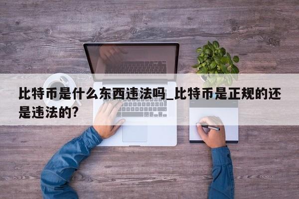 比特币是什么东西违法吗_比特币是正规的还是违法的?-第1张图片-币选网