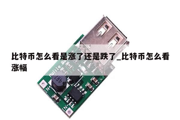 比特币怎么看是涨了还是跌了_比特币怎么看涨幅-第1张图片-币选网