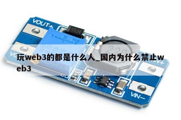玩web3的都是什么人_国内为什么禁止web3-第1张图片-币选网