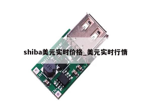 shiba美元实时价格_美元实时行情-第1张图片-币选网