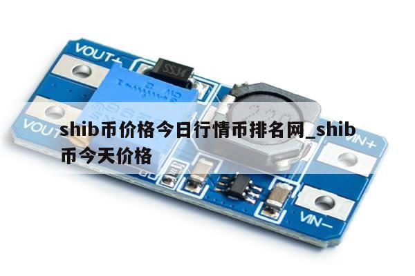 shib币价格今日行情币排名网_shib币今天价格-第1张图片-币选网