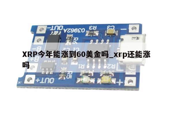 XRP今年能涨到60美金吗_xrp还能涨吗-第1张图片-币选网