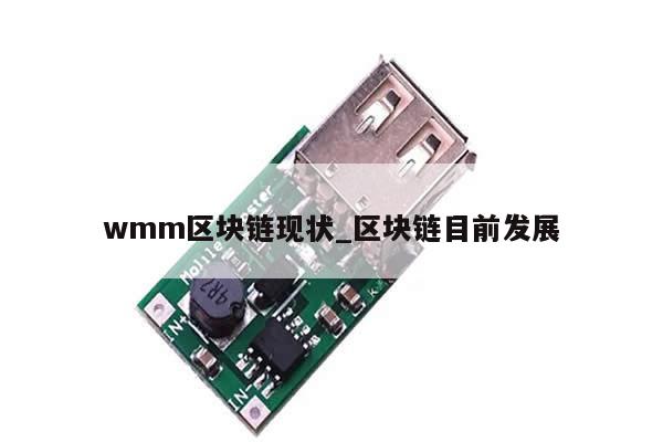 wmm区块链现状_区块链目前发展-第1张图片-币选网